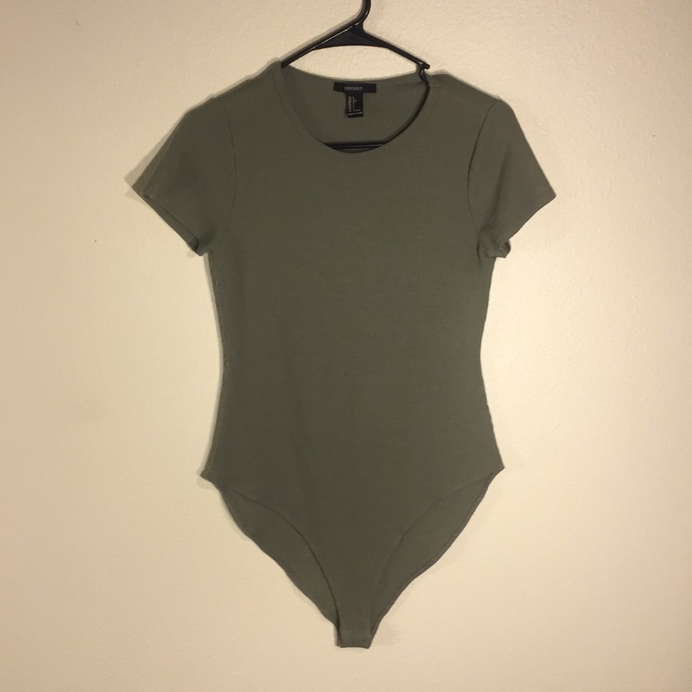Olive bodysuit
